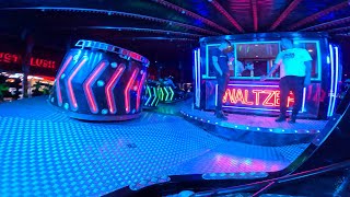 Waltzer Liam Edwards On Ride Nottingham Goose Fair 2024 [upl. by Heinrick]