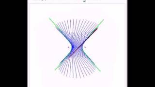 Generating a Hyperboloid by Rotating a Line [upl. by Jaquiss959]