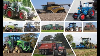 BEST OF 2021  LE MACHINISME AGRICOLE EN BRETAGNE  Nathan Agri22 [upl. by Anivlis995]