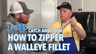 How to Cook Walleye Fillets  Tips for Zippering and Preparing Fish Fillets [upl. by Kaleb]