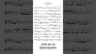 Resucítame Partitura Saxofón Alto Tenor Soprano Trompeta Flauta y Violín [upl. by Peednus]