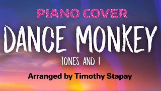 Tones And I  Dance Monkey  piano cover [upl. by Imis]