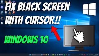 How To Fix Black Screen of Death in Windows 10 [upl. by Ramat]