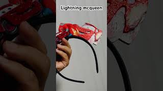 Diadema Lightning mcqueen diadema rayomcqueen artesanal [upl. by Scherman]