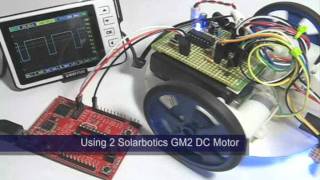 The Line Follower Robot with Texas Instruments 16Bit MSP430G2231 Microcontroller [upl. by Erica]