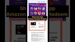 Earn Money From Sharechat  Sharechat Se Paisa Kaise Kamaye  Sharechat Par Amazon Voucher Kaise Le [upl. by Trimmer]