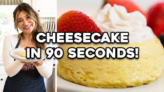 Low Carb No Bake Cheesecake in Seconds  Healthy Dessert For Weight Loss [upl. by Brenan]