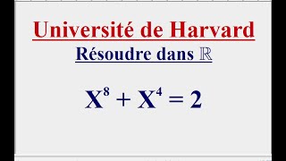 Examen dentrée à luniversité de Harvard [upl. by Loats]