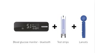 Blood glucose monitor  test strips  lancets [upl. by Naegem733]