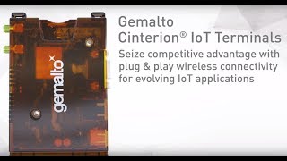 Introducing Gemalto Cinterion® IoT Terminals [upl. by Meredith]