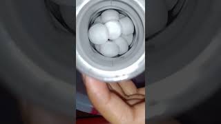 Naphthalene balls are inserted into the bottle ⚪🙂mothball satisfying asmr [upl. by Caspar]