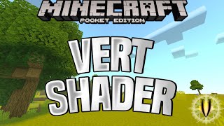 VERT SHADER  MCPE SHADERS FOR 116 [upl. by Adleremse]