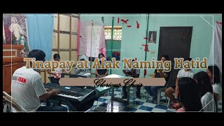 Tinapay at Alak Naming Hatid  Glorious Choir  lyrics [upl. by Kantor581]