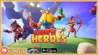 Loot Heroes Gameplay Fantasy RPG Android iOS Games [upl. by Loferski699]