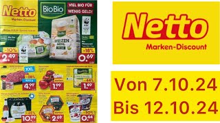 NETTO Angebote Prospekt Werbung Rabatte Gültig von 71024 bis 121024​⁠Werbungde [upl. by Noivad]