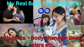 My Real Baby Boy Symptoms in Pregnancy  लड़का होने पर यह लक्षण थे मुझे  nehawidsiyukrisHU  part 2 [upl. by Leonie]