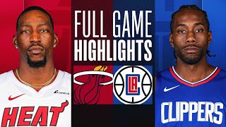 HEAT at CLIPPERS  FULL GAME HIGHLIGHTS  January 1 2024 [upl. by Eirolav]