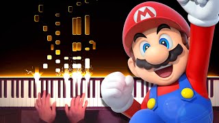 Super Mario Piano Medley Classic vs Modern Themes [upl. by Neurath]