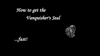 Dark Souls II  How to get the vanquishers seal fast Awestone farming [upl. by Haraj]