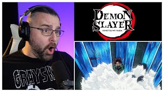 DEMON SLAYER 1X6 REACTION Swordsman accompanying a demon Kimetsu No Yaiba [upl. by Amzu]