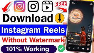 Instagram ka reels video kaise download kare 2024  Instagram ki reels video kaise download Karen [upl. by Jeb]