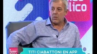 TITI CIABATTONI​ en A Pedido del Público App [upl. by Analart]