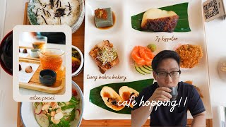 Cafe Hopping in Singapore  Sevens Kissaten Tiong Bahru Bakery Antea Social 🍵 [upl. by Liew]