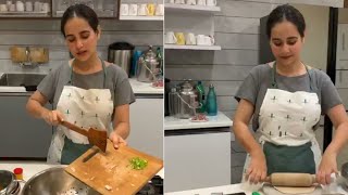 Sunanda Sharma Cooking  Sunanda Sharma  Sunanda Sharma Live  Cooking [upl. by Mharba788]