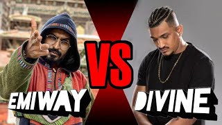 EMIWAY VS DIVINE  RAP BATTLE  2020 RAP BATTLE [upl. by Ruffin]