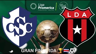 GRAN FINAL IDA 2022 ⚽🏆🇨🇷 Cartaginés🤍💙 10 Alajuelense❤️🖤 [upl. by Kean]