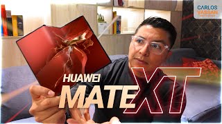 El primer plegable TRIPLE del mundo  Huawei Mate XT [upl. by Griz]