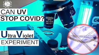 Can Ultraviolet UV Light Sanitize CoronaVirus  UV Sterilizer Experiment [upl. by Burrow]