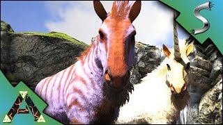 MUTATED EQUUS amp UNICORN TAMING EQUUS BREEDING  RANDOM MUTATION  Ark RAGNAROK DLC Gameplay E6 [upl. by Ressler117]