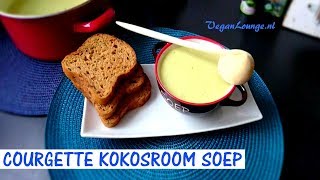 COURGETTE🥒 KOKOSROOM SOEP 🥘MET CITROENSAP🍋 [upl. by Lodie]