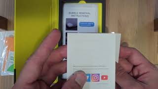 Jetech tempered glass screen protector unboxing  For Apple iphone 16 pro max [upl. by Gorey]