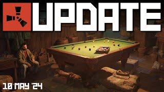 Pool table More gestures Hackweek  Rust Update 10th May 2024 [upl. by Pine]