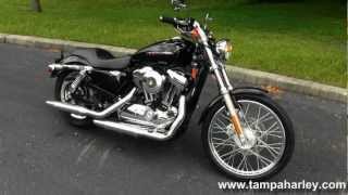 Used 2010 HarleyDavidson Sportster 1200 Custom Motorcycle for sale [upl. by Thorstein]