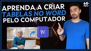 COMO CRIAR TABELA NO WORD PELO COMPUTADOR [upl. by Col]