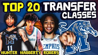 Meet The Transfers  Memphis  Top 20 College Basketball Transfer Portal Class Rankings [upl. by Crandell]