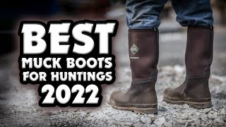 👉 Best Muck Boots for Hunting 2023  Top 5 Best Muck Boots for Hunting  Review Spot [upl. by Nahtnanhoj]