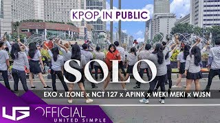 KPOP IN PUBLIC JENNIE EXO IZONE NCT APINK WEKI MEKI WJSN  KPOP HITS MASHUP by United Simple [upl. by Gavin]