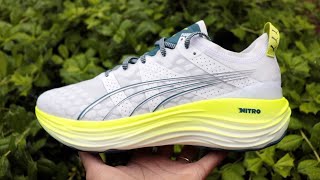 I Tried My First Stability Shoe Puma Foreverrun Nitro First Run Review [upl. by Cenac960]