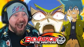 KYOYA VS DAMIAN FIRST TIME WATCHING  Beyblade Metal Masters Episode 4849 REACTION [upl. by Fenella]