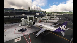 Flight Simulator 2020 RTX 4070  ULTRA REALISTIC Graphics Mods STORMY Flight to Medellín  MSFS 4K [upl. by Cerveny]