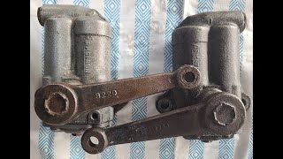 MGB rear lever shock oil change [upl. by Dremann477]