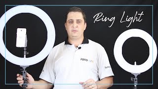 Ring Light  Comparativo entre Ring RL12 e RL18 Qual modelo escolher [upl. by Netsirk]