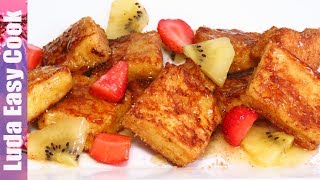 Вкусный ЗАВТРАК на СКОРУЮ РУКУ Сладкие Мини Гренки НАГГЕТСЫ  MINI FRENCH TOAST [upl. by Pasadis808]