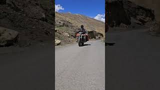 xtreme moto adventure  spiti valley  solo travel spitivalley travel shortsfeed [upl. by Ardnaeed823]