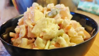 Pinoy style Chicken Macaroni Salad [upl. by Sivehc]