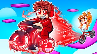 Going 3819386 Miles in Roblox Bike Obby [upl. by Smiley523]